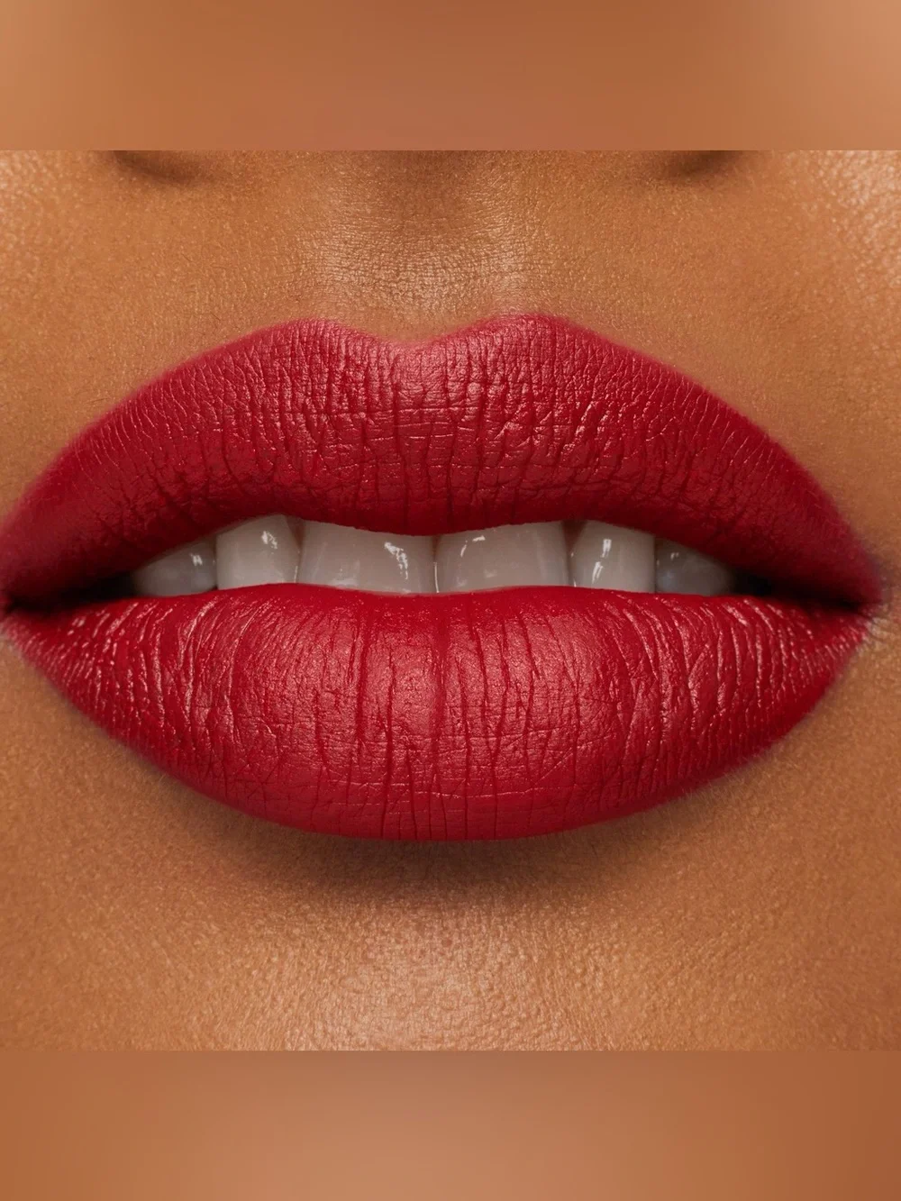 M·A·Cximal Silky Matte Lipstick in the classic shade Russian Red 612. A rich, in